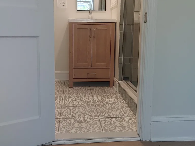 View into the bathroom
