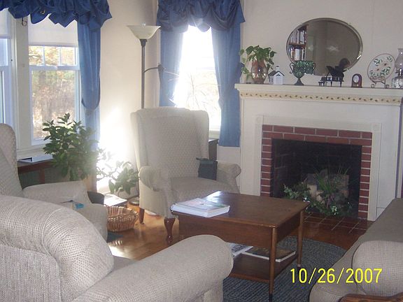 Living Room with Fireplace.