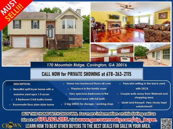 170 Mountain Rdg, Covington, GA 30016