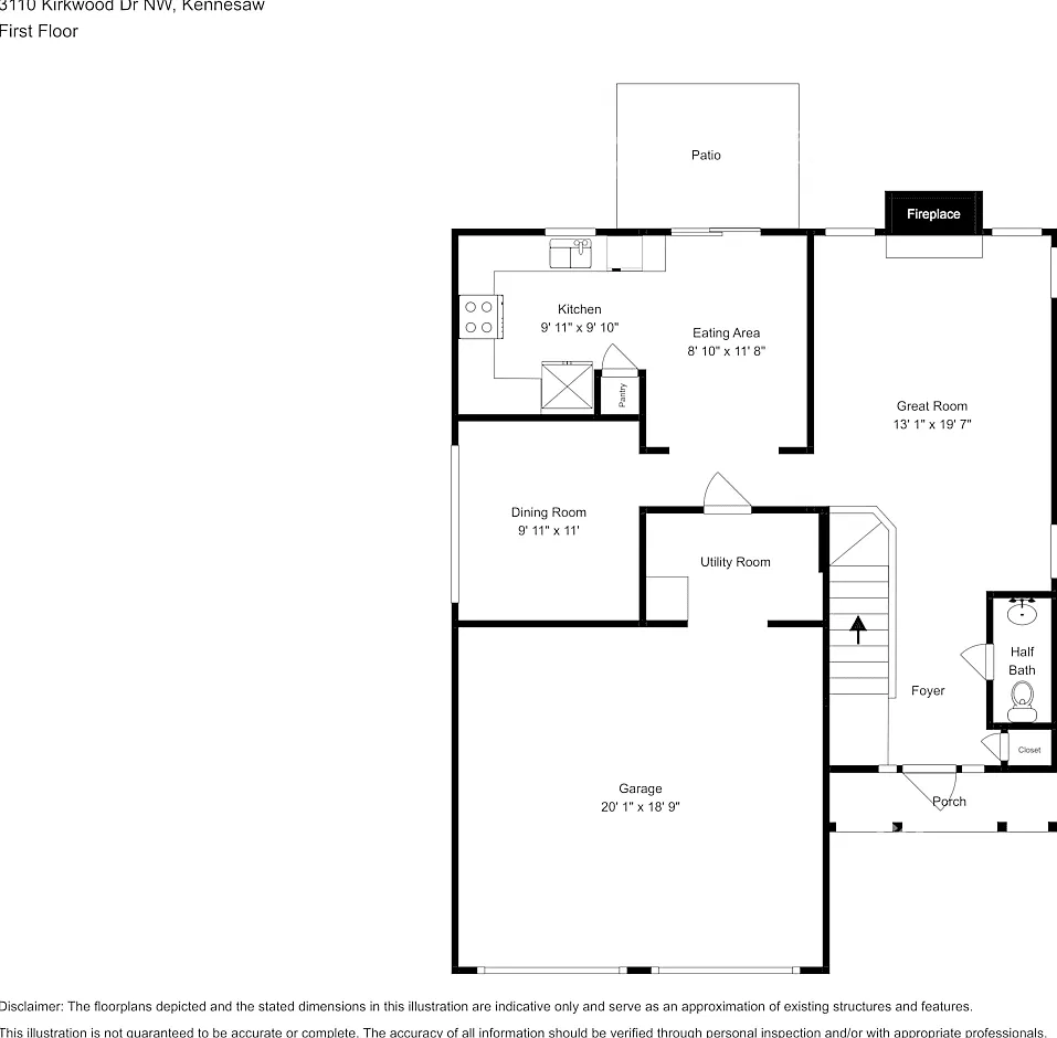 3110 Kirkwood Dr NW Kennesaw, GA 30144 — Photo 2