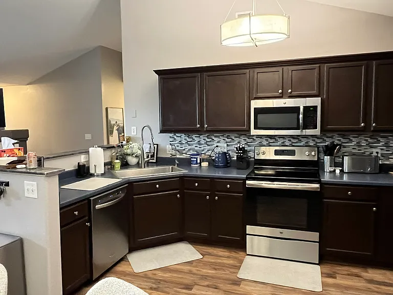 Large and open kitchen