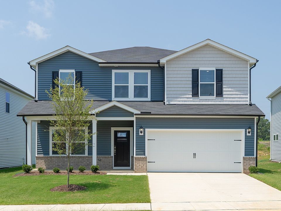 Brentwood front exterior at a Meritage Homes community in Garner, NC.