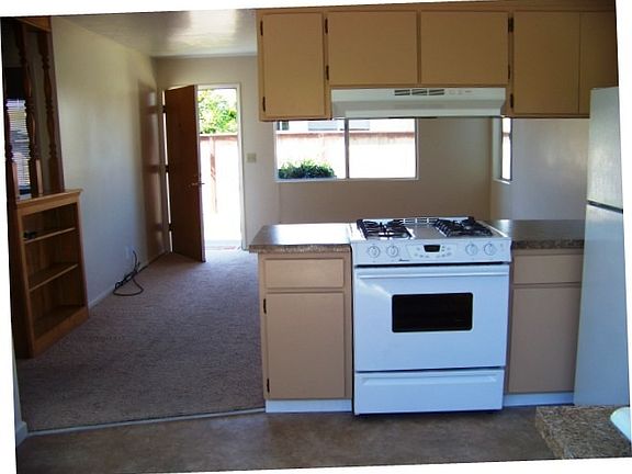 Kitchen open to Living Room