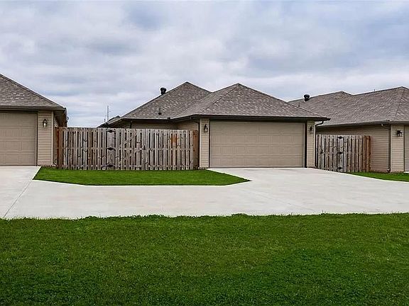 Easy access, rear entry double garage