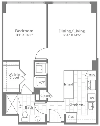 Floor plan A1f