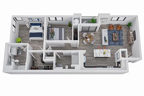 Floor plan Floor Plan D