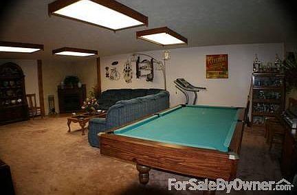 Basement family room