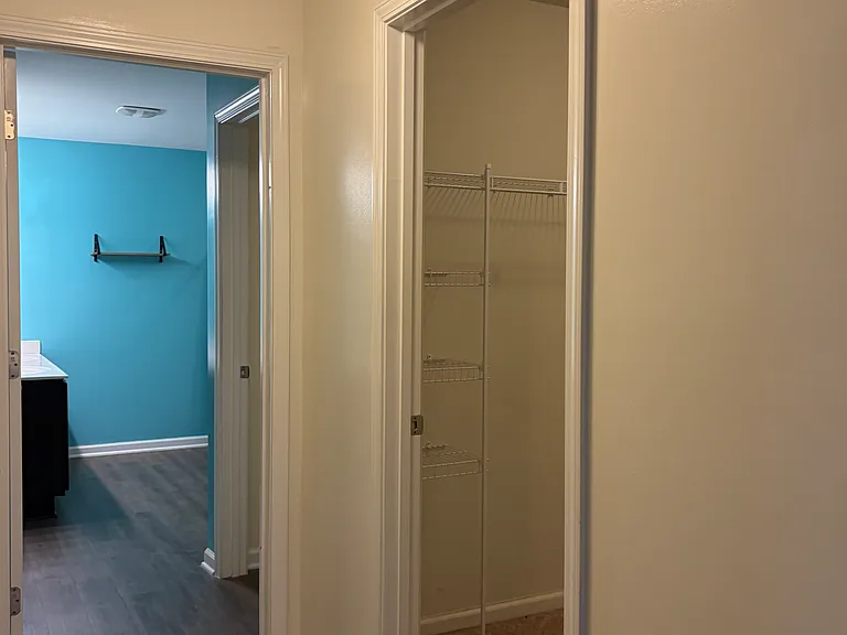 Walk-in closet with master bath
