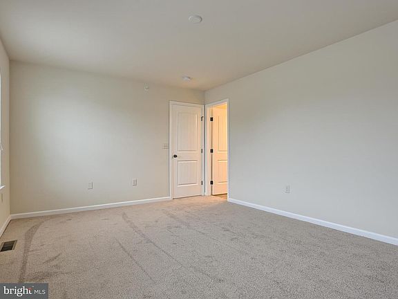 Spacious master suite