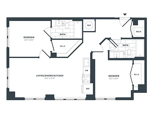 Floor plan 2P