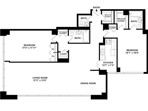 2nd image of 160 E 38th St APT 4H