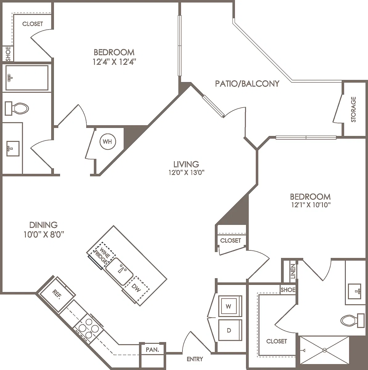 Floor plan B2