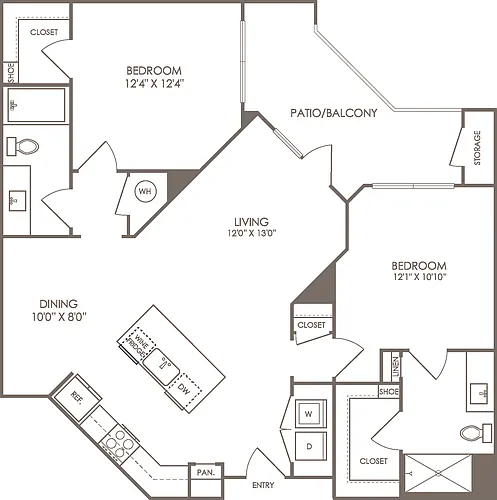 Floor plan B2