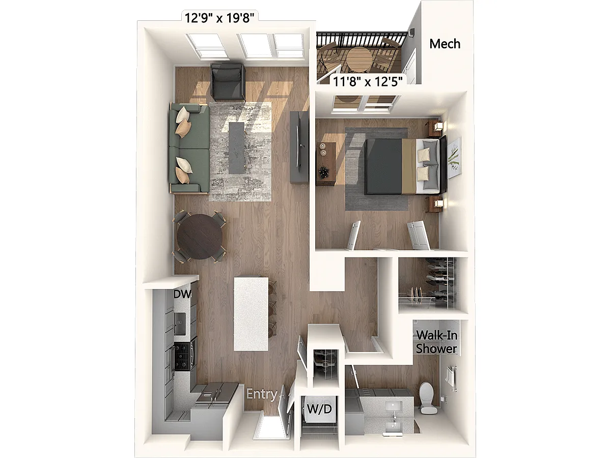 Floor plan AM19-797sf-1108