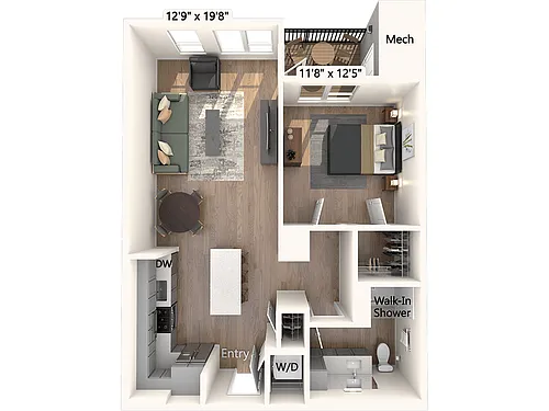 Floor plan AM19-797sf-1108
