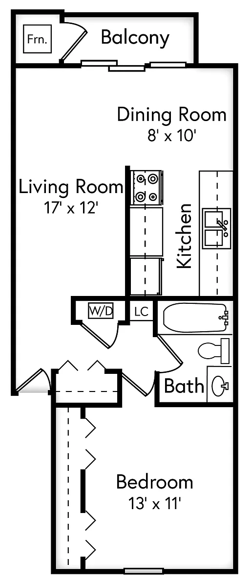 Floor plan Prizm