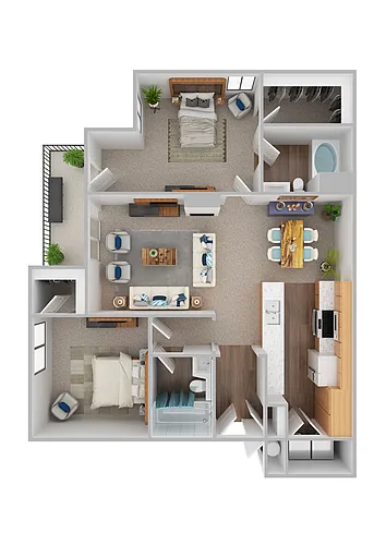 Floor plan The Dry Creek