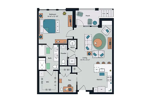 Floor plan A20