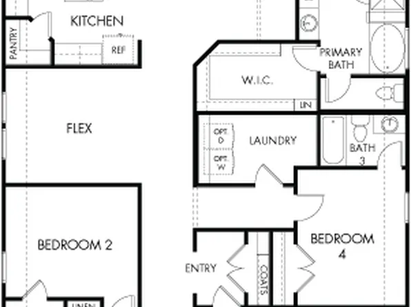 The Henderson (L404) Plan, Riviera Pines - Classic Series