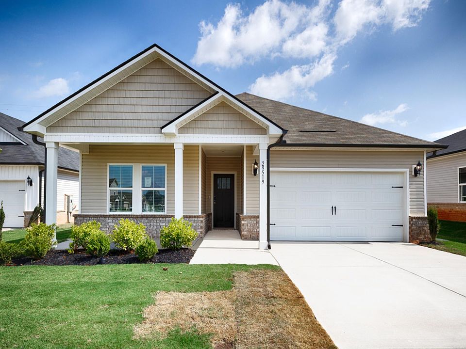 The Gibson floorplan with Elevation T modeled at Madison Preserve