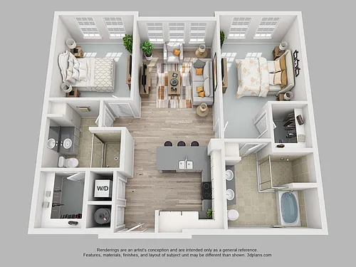 Floor plan B1