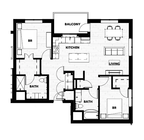 Floor plan Hammock
