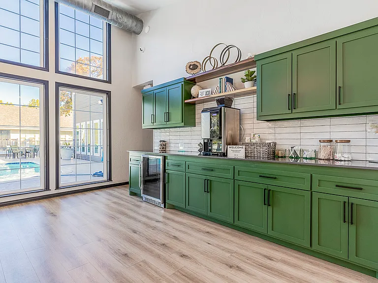 Newlly Renovated Community Clubhouse Kitchen