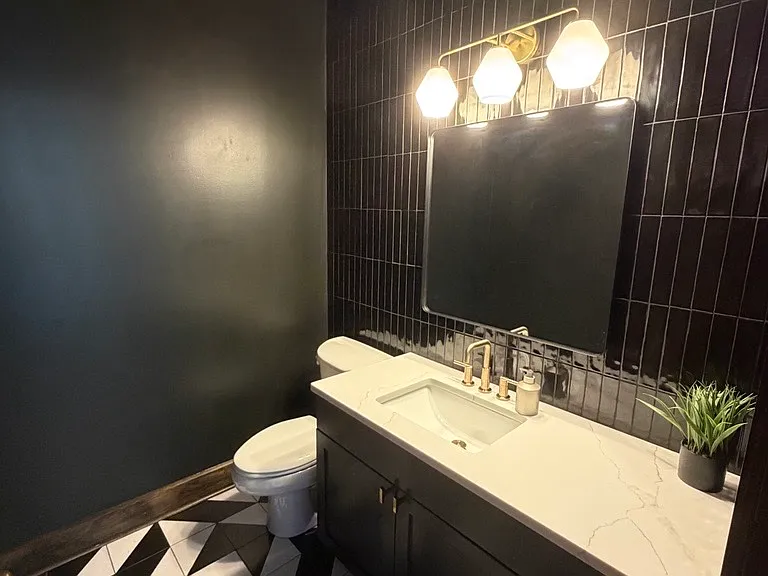 Half bath on main floor