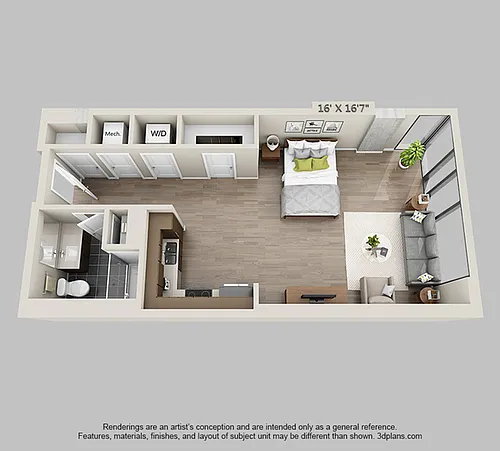 Floor plan E1AD