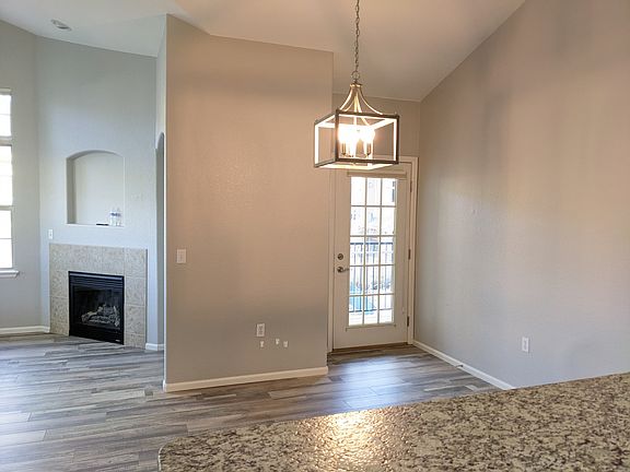 Dining area with balcony access