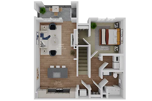 Floor plan The Revive Upper (Select A1U)