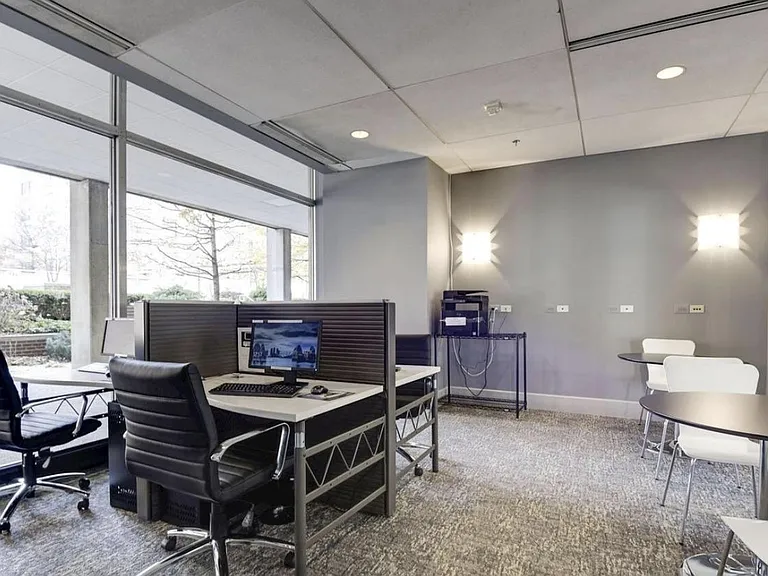 Business center in sister building (800 4th St, SW).