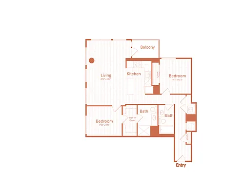 Floor plan Market House B9