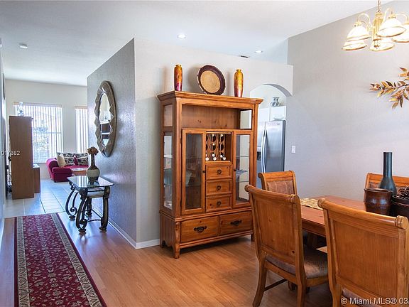 Foyer into Dining Area