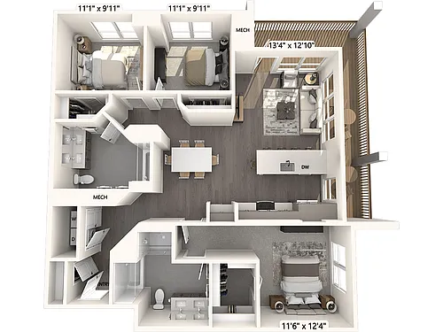 Floor plan CM05.7