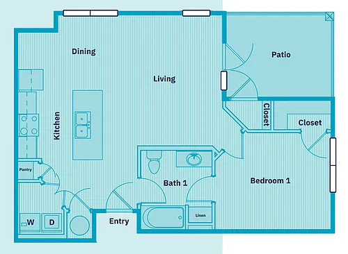Floor plan The Falcon