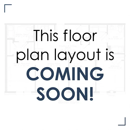 Floor plan 1 Bedroom Tax Credit