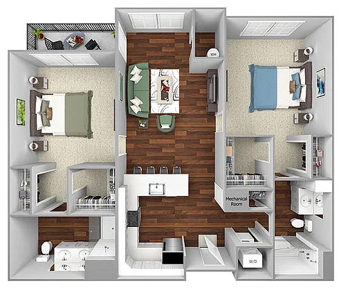 Floor plan B4