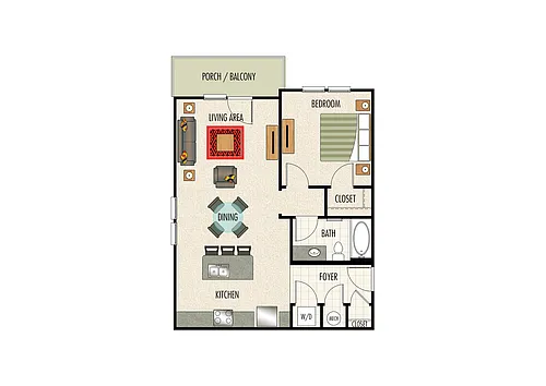 Floor plan Forest Hills | Phase II