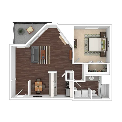 Floor plan The Guadalupe