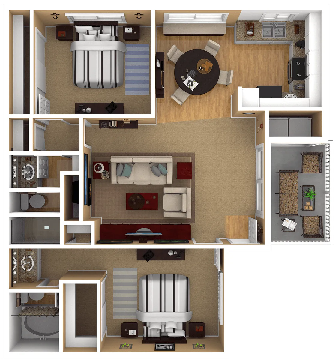 Floor plan Residence 4 Luxury