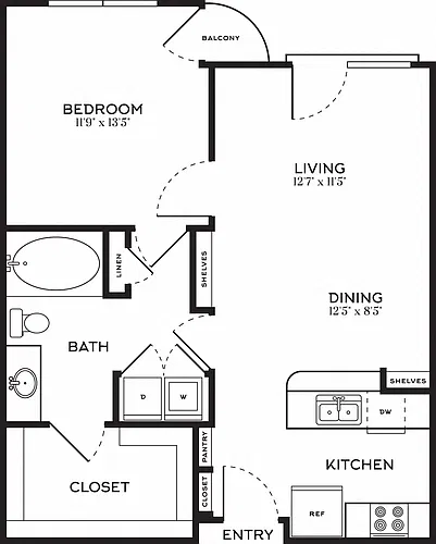 Floor plan A6