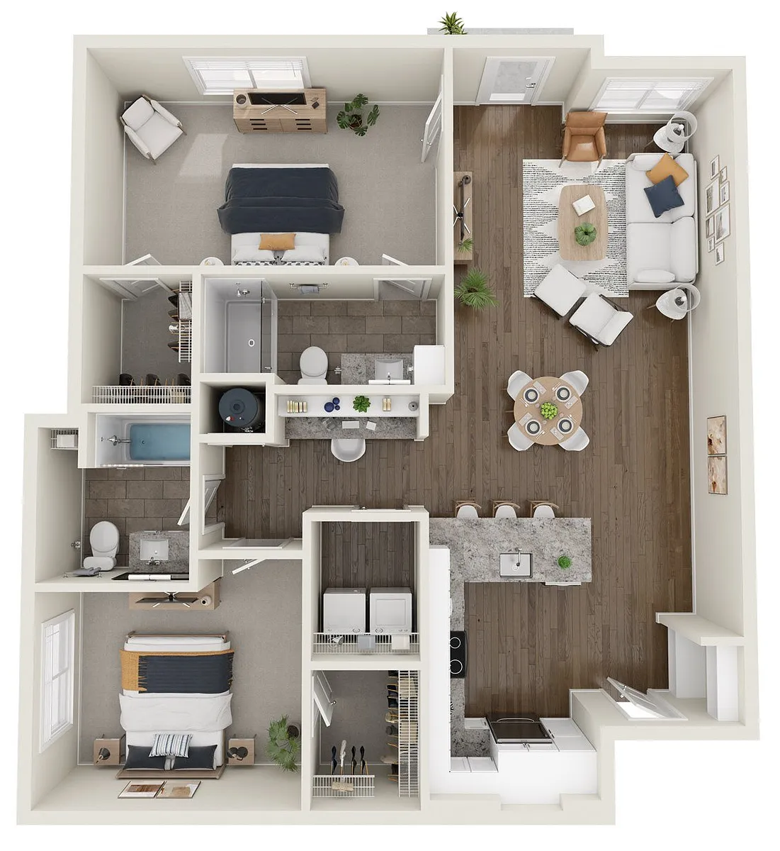 Floor plan B2