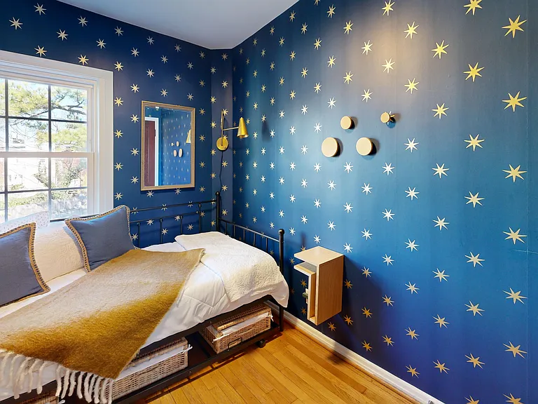 Upstairs twin size bedroom
