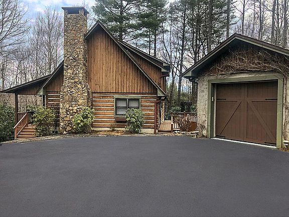 Entering property from road