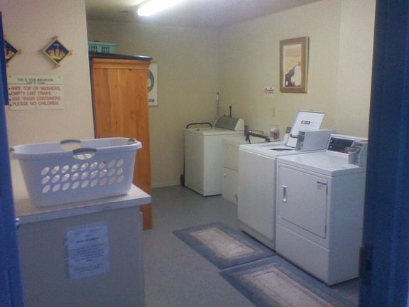 One of 3 Laundry rooms