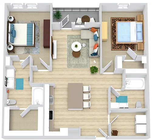 Floor plan Holiday