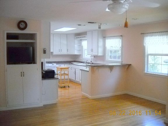 Kitchen from living area.