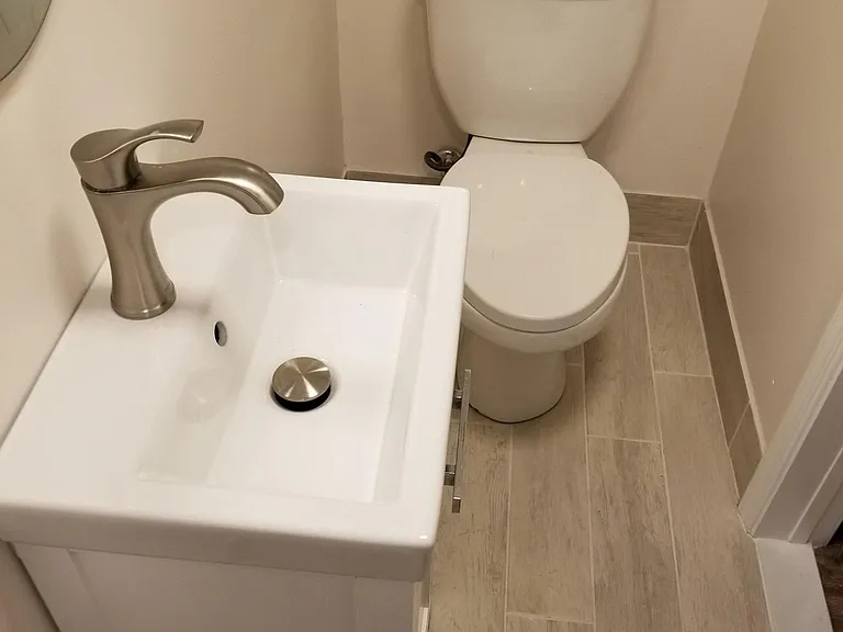 Bathroom lower level