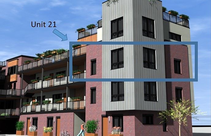 Exterior showing unit location